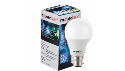 Moser Baer Led bulb 9W (Warm White) – Pin Type (B22)-