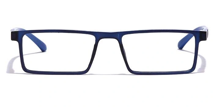 GRAVIATE by Coolwinks E20B7073 Glossy Blue Full Frame Rectangle Eyeglasses for Men and Women-