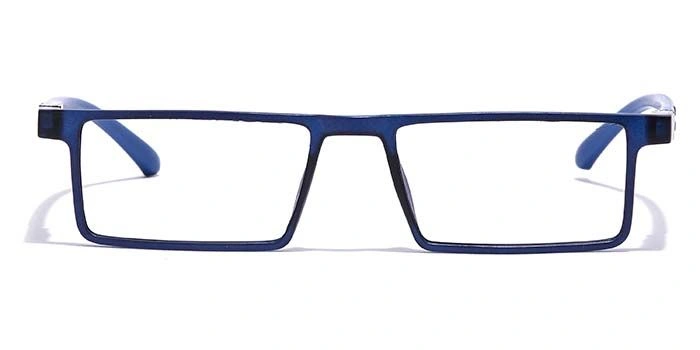 GRAVIATE by Coolwinks E20B7076 Matte Blue Full Frame Rectangle Eyeglasses for Men and Women-