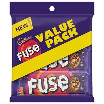 Cadbury Fuse Trio Pack, 150g (Pack of 5)-