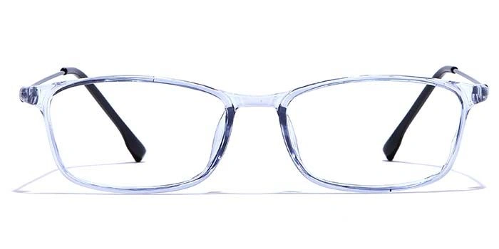 GRAVIATE by Coolwinks E20B7443 Glossy Blue Full Frame Rectangle Eyeglasses for Men and Women-