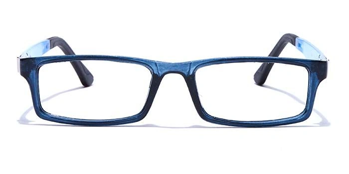 GRAVIATE by Coolwinks E20B7635 Glossy Blue Full Frame Rectangle Eyeglasses for Men and Women-