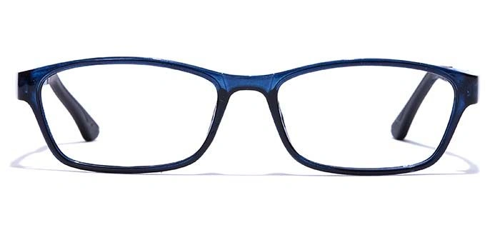 GRAVIATE by Coolwinks E20B7640 Glossy Blue Full Frame Rectangle Eyeglasses for Men and Women-