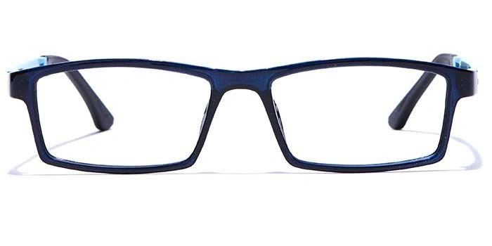 GRAVIATE by Coolwinks E20B7647 Glossy Blue Full Frame Rectangle Eyeglasses for Men and Women-