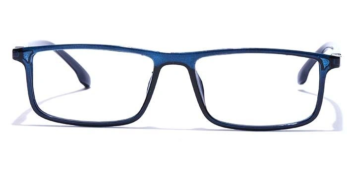 GRAVIATE by Coolwinks E20B7693 Glossy Blue Full Frame Rectangle Eyeglasses for Men and Women-