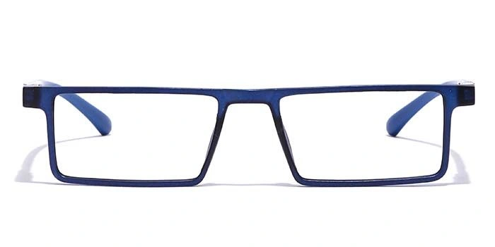 GRAVIATE by Coolwinks E20C7064 Matte Blue Full Frame Rectangle Eyeglasses for Men and Women-