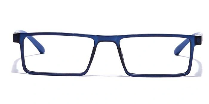 GRAVIATE by Coolwinks E20C7085 Matte Blue Full Frame Rectangle Eyeglasses for Men and Women-