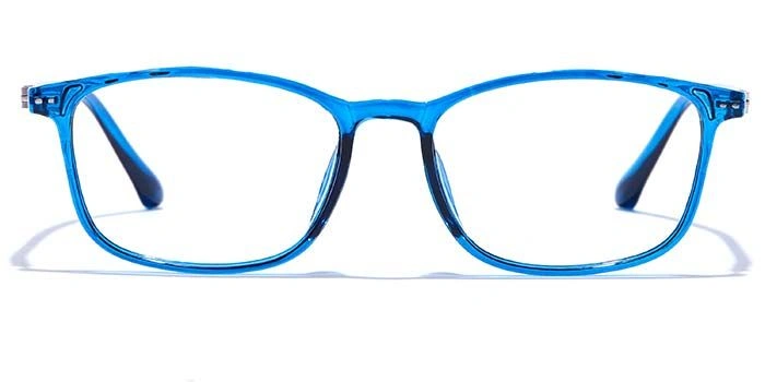 GRAVIATE by Coolwinks E20C7515 Glossy Blue Full Frame Rectangle Eyeglasses for Men and Women-