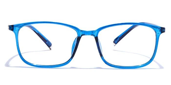 GRAVIATE by Coolwinks E20C7543 Glossy Blue Full Frame Rectangle Eyeglasses for Men and Women-