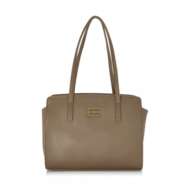 Mila Satchel Medium (E) Brown_1-