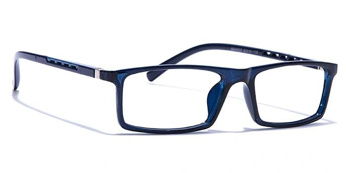 GRAVIATE by Coolwinks E20C7685 Glossy Blue Full Frame Rectangle Eyeglasses for Men and Women-BLUE-2