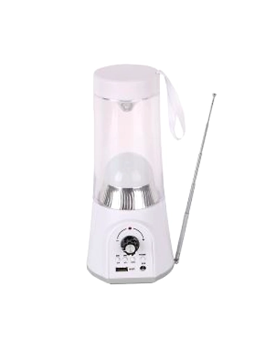 5W Reachargeable Lantern with Aux, FM and USB-