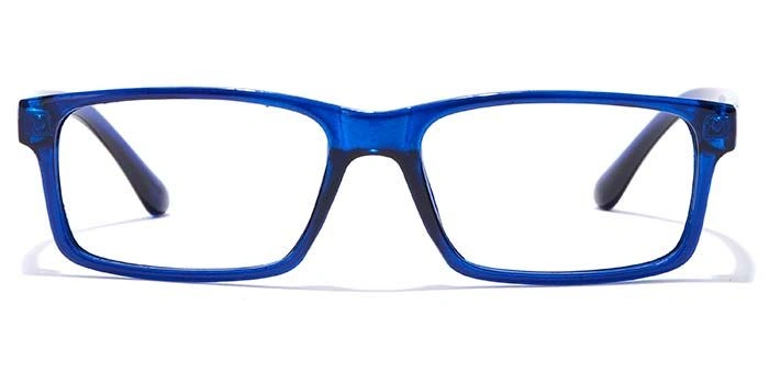 GRAVIATE by Coolwinks E20A7119 Glossy Blue Full Frame Rectangle Eyeglasses for Women-