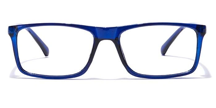 GRAVIATE by Coolwinks E20B7124 Glossy Blue Full Frame Rectangle Eyeglasses for Women-