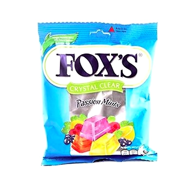 Nestle Fox's Crystal Clear Passion Mint Candy (Imported), 90g-