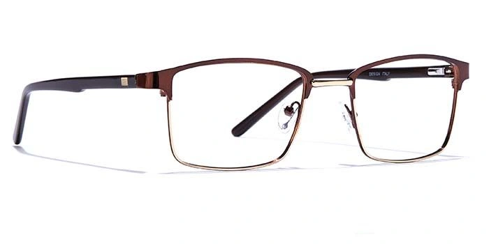 GRAVIATE by Coolwinks E15A6853 Glossy Full Frame Rectangle Eyeglasses for Men and Women-FULL-2