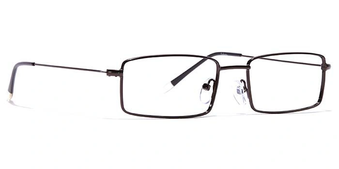 GRAVIATE by Coolwinks E15A7028 Glossy Brown Full Frame Rectangle Eyeglasses for Men and Women-BROWN-2