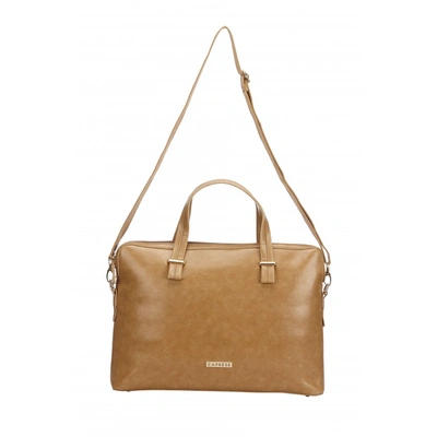 REYNA SATCHEL LARGE TAN_1