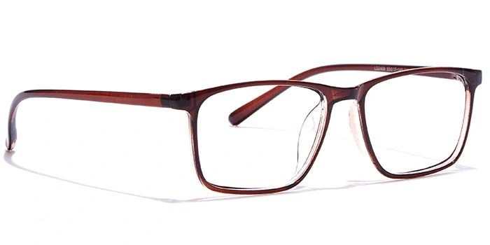 GRAVIATE by Coolwinks E15B7316 Glossy Brown Full Frame Rectangle Eyeglasses for Men and Women-BROWN-2