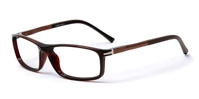 GRAVIATE by Coolwinks E15C5661 Glossy Brown Full Frame Rectangle Eyeglasses for Men and Women-BROWN-1