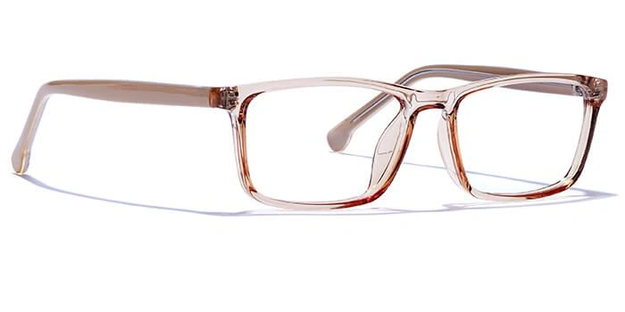 GRAVIATE by Coolwinks E15C6467 Glossy Brown Full Frame Rectangle Eyeglasses for Men and Women-BROWN-2