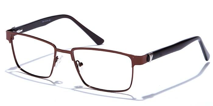 GRAVIATE by Coolwinks E15C6799 Glossy Brown Full Frame Rectangle Eyeglasses for Men and Women-BROWN-1