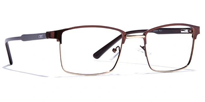 GRAVIATE by Coolwinks E15C6843 Glossy Full Frame Rectangle Eyeglasses for Men and Women-FULL-2