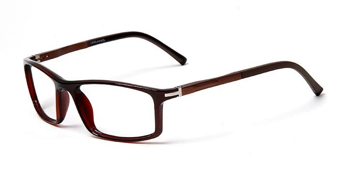 GRAVIATE by Coolwinks E15D5656 Glossy Brown Full Frame Rectangle Eyeglasses for Men and Women-BROWN-1