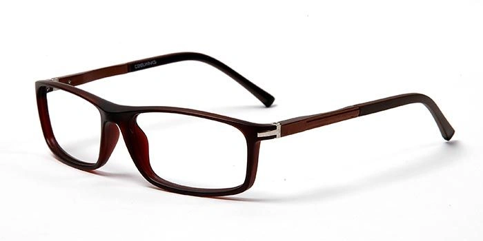 GRAVIATE by Coolwinks E15D5662 Matte Brown Full Frame Rectangle Eyeglasses for Men and Women-BROWN-1