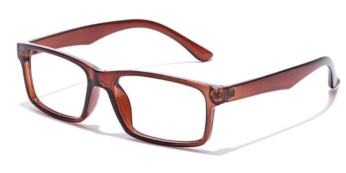 GRAVIATE by Coolwinks E15C7118 Glossy Brown Full Frame Rectangle Eyeglasses for Women-BROWN-1