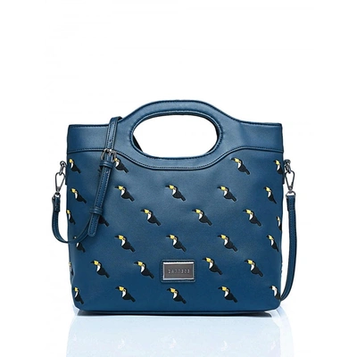 Sylvia Satchel Medium Teal_1