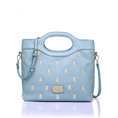 Sylvia Satchel Medium Soft Blue_1