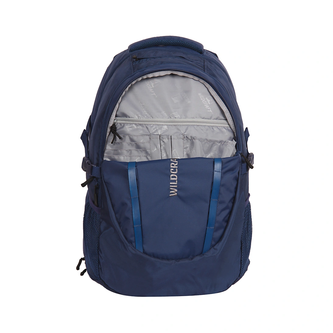 Continuum Laptop Backpack With Internal Gadget Organizer _ Blue-1-2