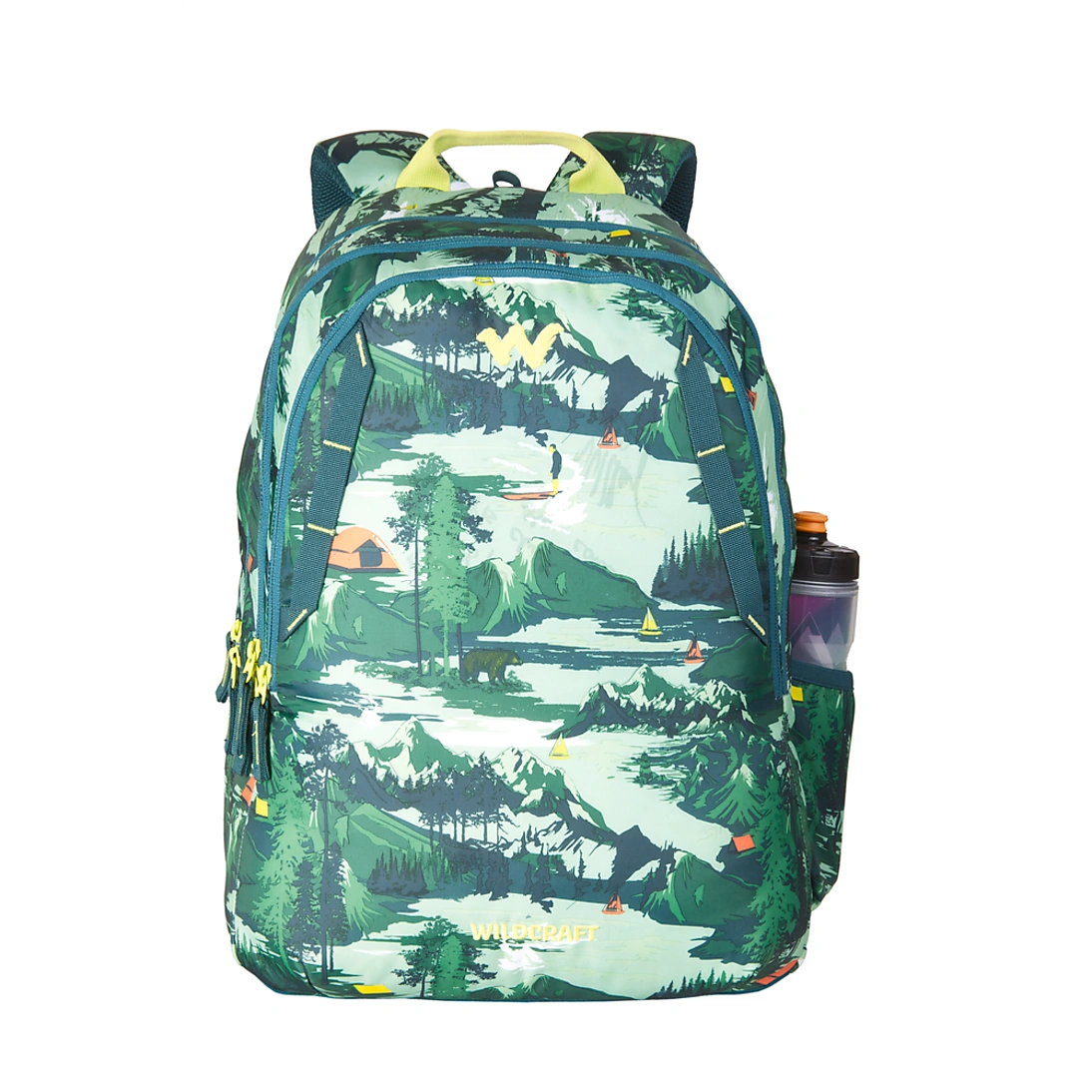 Wildcraft 4 Outdoor Backpack _ Green-1-