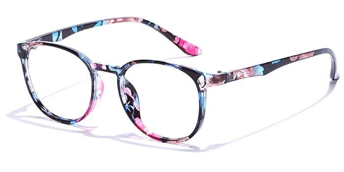 GRAVIATE by Coolwinks E28C7338 Glossy Floral Full Frame Round Eyeglasses for Women-FLORAL-1