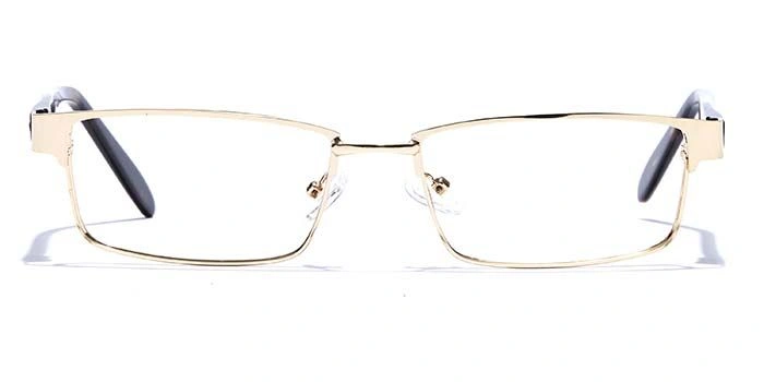 GRAVIATE by Coolwinks E25B6792 Glossy Gold Full Frame Rectangle Eyeglasses for Men and Women-