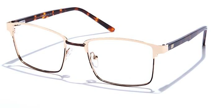 GRAVIATE by Coolwinks E25B6853 Glossy Full Frame Rectangle Eyeglasses for Men and Women-FULL-1