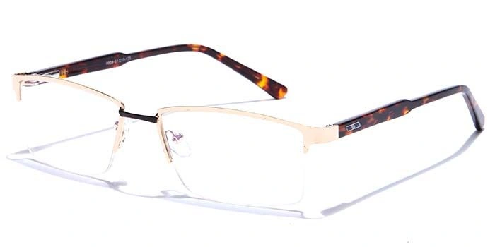 GRAVIATE by Coolwinks E25B6841 Glossy Half Frame Rectangle Eyeglasses for Men and Women-HALF-1