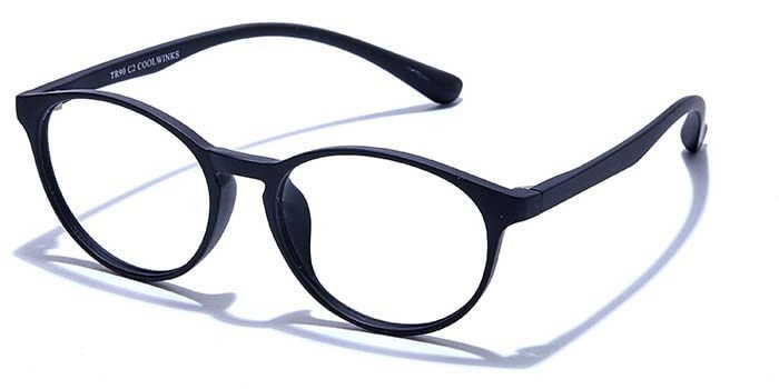 GRAVIATE by Coolwinks E14A6598 Matte Graphite Full Frame Round Eyeglasses for Men and Women-GRAPHITE-1