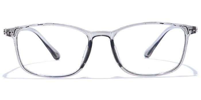 GRAVIATE by Coolwinks E16B7515 Glossy Grey Full Frame Rectangle Eyeglasses for Men and Women-