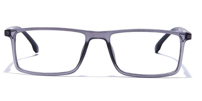 GRAVIATE by Coolwinks E16B7700 Matte Grey Full Frame Rectangle Eyeglasses for Men and Women-