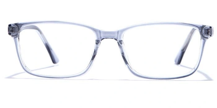 GRAVIATE by Coolwinks E16C6661 Glossy Grey Full Frame Rectangle Eyeglasses for Men and Women-