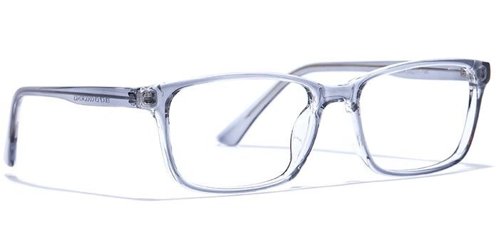 GRAVIATE by Coolwinks E16C6661 Glossy Grey Full Frame Rectangle Eyeglasses for Men and Women-GREY-2