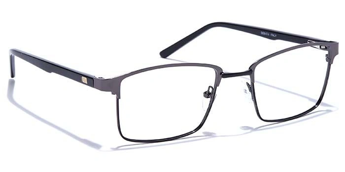 GRAVIATE by Coolwinks E13B6852 Glossy Full Frame Rectangle Eyeglasses for Men and Women-FULL-2