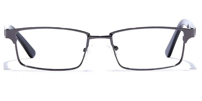 GRAVIATE by Coolwinks E13C6794 Glossy Gunmetal Full Frame Rectangle Eyeglasses for Men and Women-