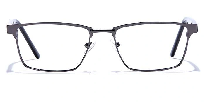 GRAVIATE by Coolwinks E13C6813 Glossy Gunmetal Full Frame Rectangle Eyeglasses for Men and Women-