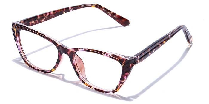 GRAVIATE by Coolwinks E67C7491 Glossy Multicolor Full Frame Cateye Eyeglasses for Women-MULTICOLOR-1