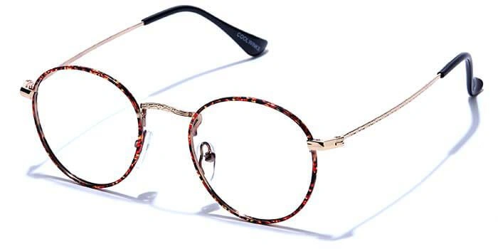 GRAVIATE by Coolwinks E67A6638 Glossy Multicolor Full Frame Round Eyeglasses for Men and Women-MULTICOLOR-1