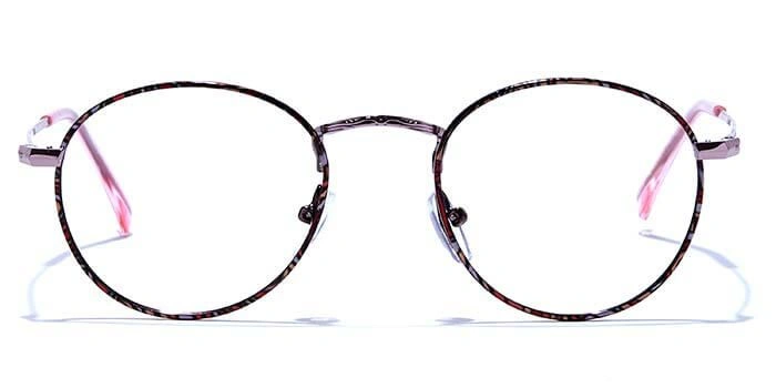 GRAVIATE by Coolwinks E67C6638 Glossy Multicolor Full Frame Round Eyeglasses for Men and Women-