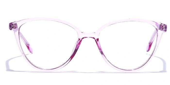 GRAVIATE by Coolwinks E23A7534 Glossy Pink Full Frame Cateye Eyeglasses for Women-